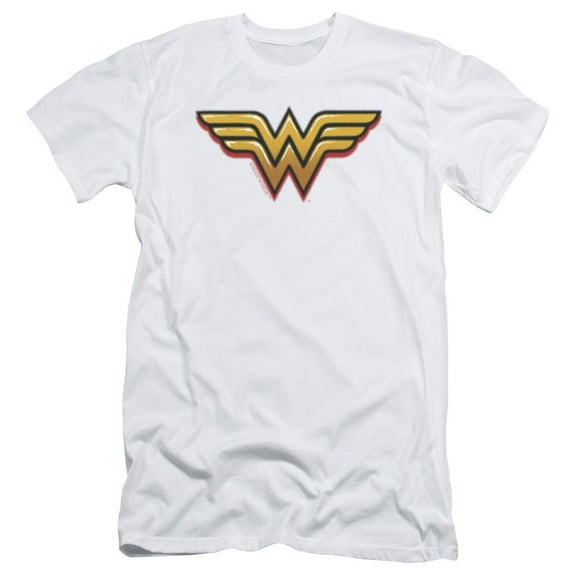 Wonder Woman Airbrush Ww S/S Adult 30/1 T-Shirt White