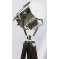 thumbnail image 3 of Robin Exports Marine Collectible Designer Maritime Spot Searchlight with Wooden Tripod Studio Floor Lamp Rustic Vintage Home Decor Gifts, 3 of 4