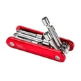 thumbnail image 3 of S SERENABLE Folding Hex Socket Tool Set Combination Easy to Carry Folding Nut Driver Set, 3 of 7