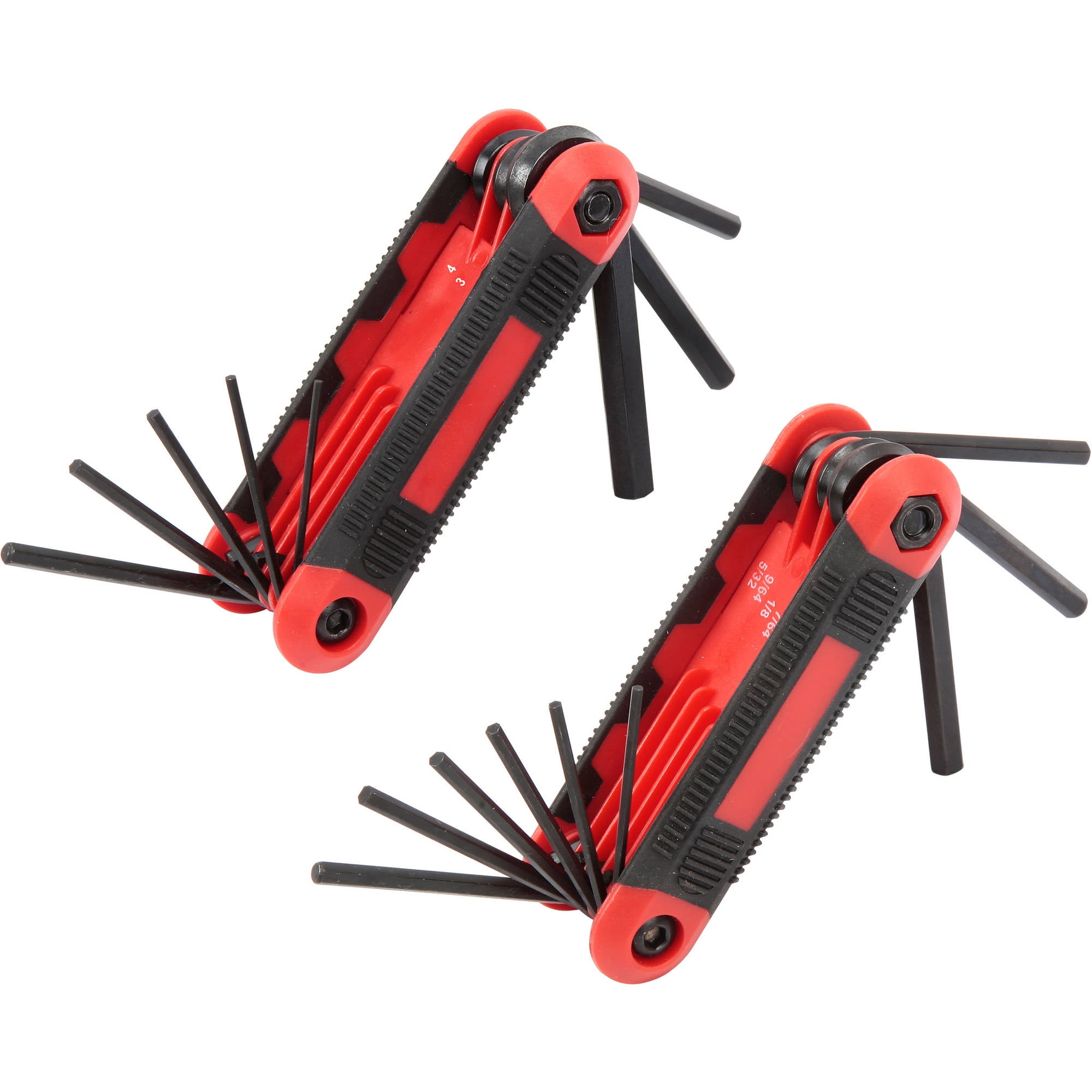 HyperTough 17Piece Hex Key Set with 8Piece Metric Hex Key and 9Piece