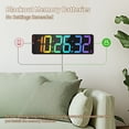 thumbnail image 4 of VOCOO Large LED Digital Timer Clock with Remote, RGB Color Changing, Countdown/Count Up Timer, Magnetic Mount, 4 of 9