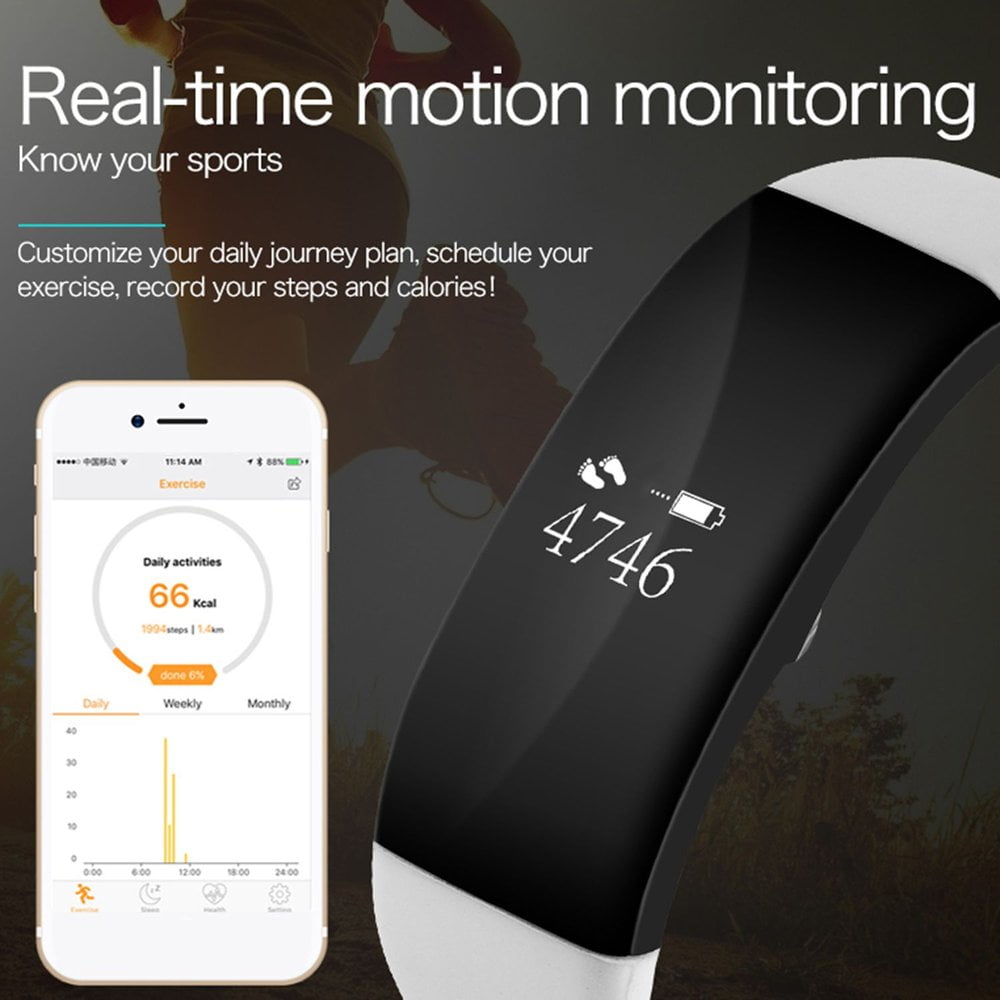 Moniteur de Fréquence Cardiaque Élastique, Bracelet Réglable, Équipement D'entraînement Physique