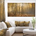 thumbnail image 1 of Forêt d'Automne Épaisse avec Brouillard - Impression sur Toile, 1 of 4