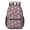 Pink Cat Head Gray Pattern, variant on Multicolor Cat White Pattern 17" Waterproof Oxford School Backpacks for Teens, S-Shape Padded Straps, for School, Travel, Hiking, Camping