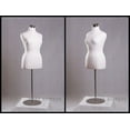 thumbnail image 4 of White Female Large Size 14-16 Mannequin Dress Body Form #F14/16W+BS-04, 4 of 5
