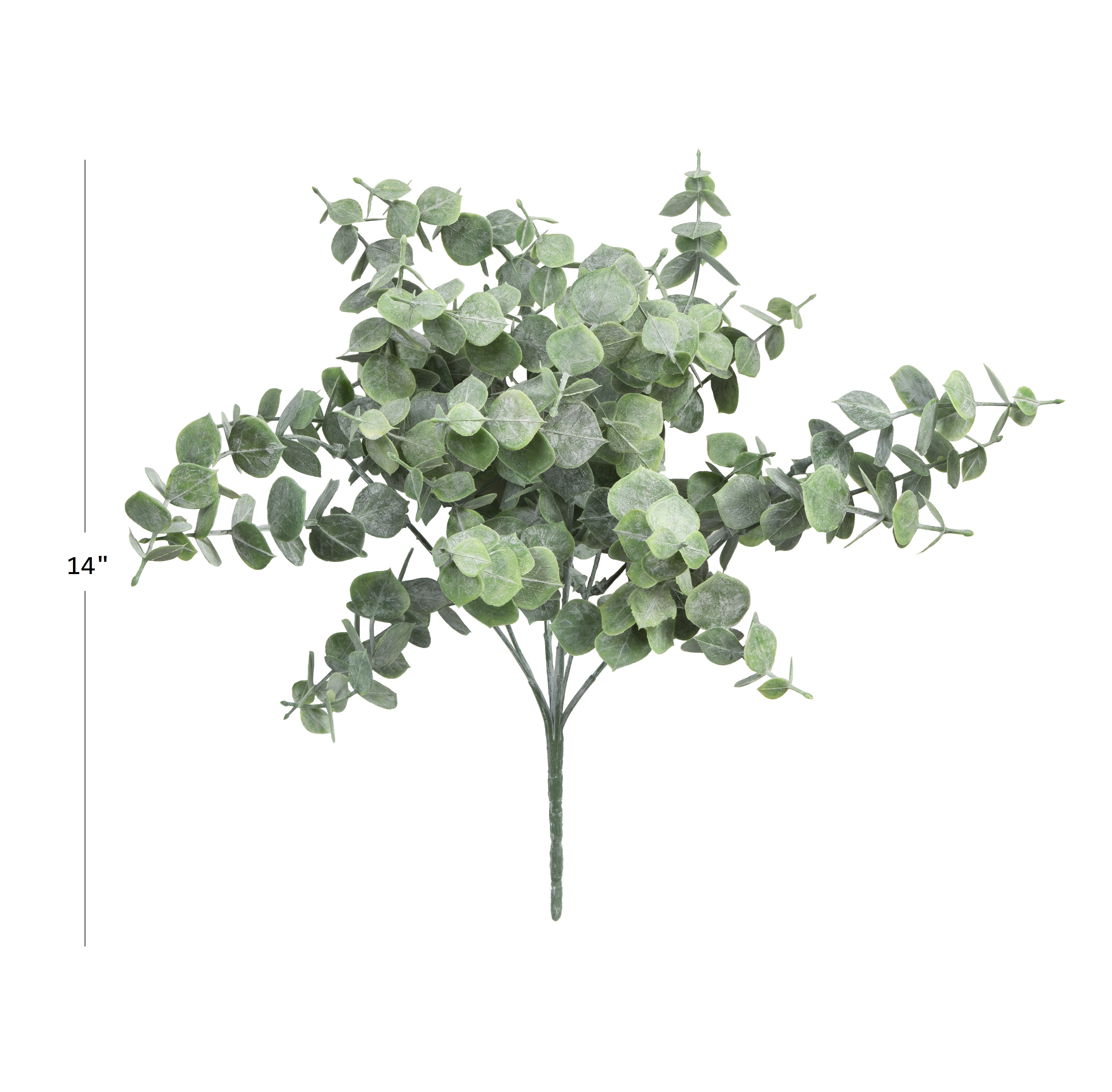 Mainstays Artificial Plants, 14" Flocked Green Eucalyptus Pick - image 5 of 5