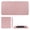 pink, variant on Sekonow 2 Pack Soft Gaming Mouse Pad for Computer Laptop, Comfortable Foldable Waterproof Slip-resistant Leather Desk Mat for Office and Home Table, Pink