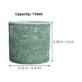 thumbnail image 2 of Raindrops Ceramic Tea Cup Tea Cup Tea Container Chinese Tea Holder Kung Fu Tea Ware (160ml), 2 of 8