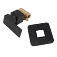 thumbnail image 3 of Shower Valves Wall Mount Copper Faucet Shower Rough In Valve Bathroom Trim Kit Single Handle Tub Shower Valve Mixer Black, 3 of 14