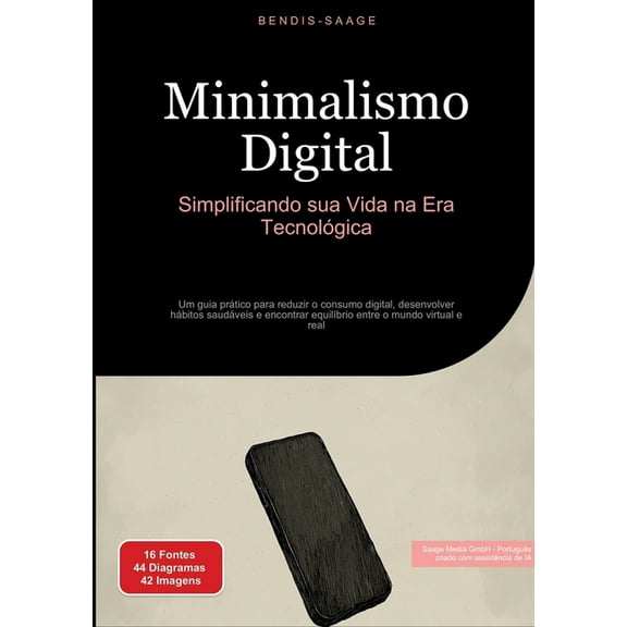 Minimalismo Digital: Simplificando sua Vida na Era TecnolÃ³gica: Um guia prÃ¡tico para reduzir o consumo digital, desenvol, (Paperback)