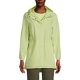 thumbnail image 3 of Lands' End Women's Waterproof Hooded Packable Raincoat, 3 of 3