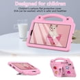 thumbnail image 2 of Dteck Kids Case for Samung Galaxy Tab A 8.4 Inch 2020 sm-t307, DIY Cute Cartoon Toys for Kids Child Proof Shockproof Protective Shell with Handle Stand,Pink, 2 of 6