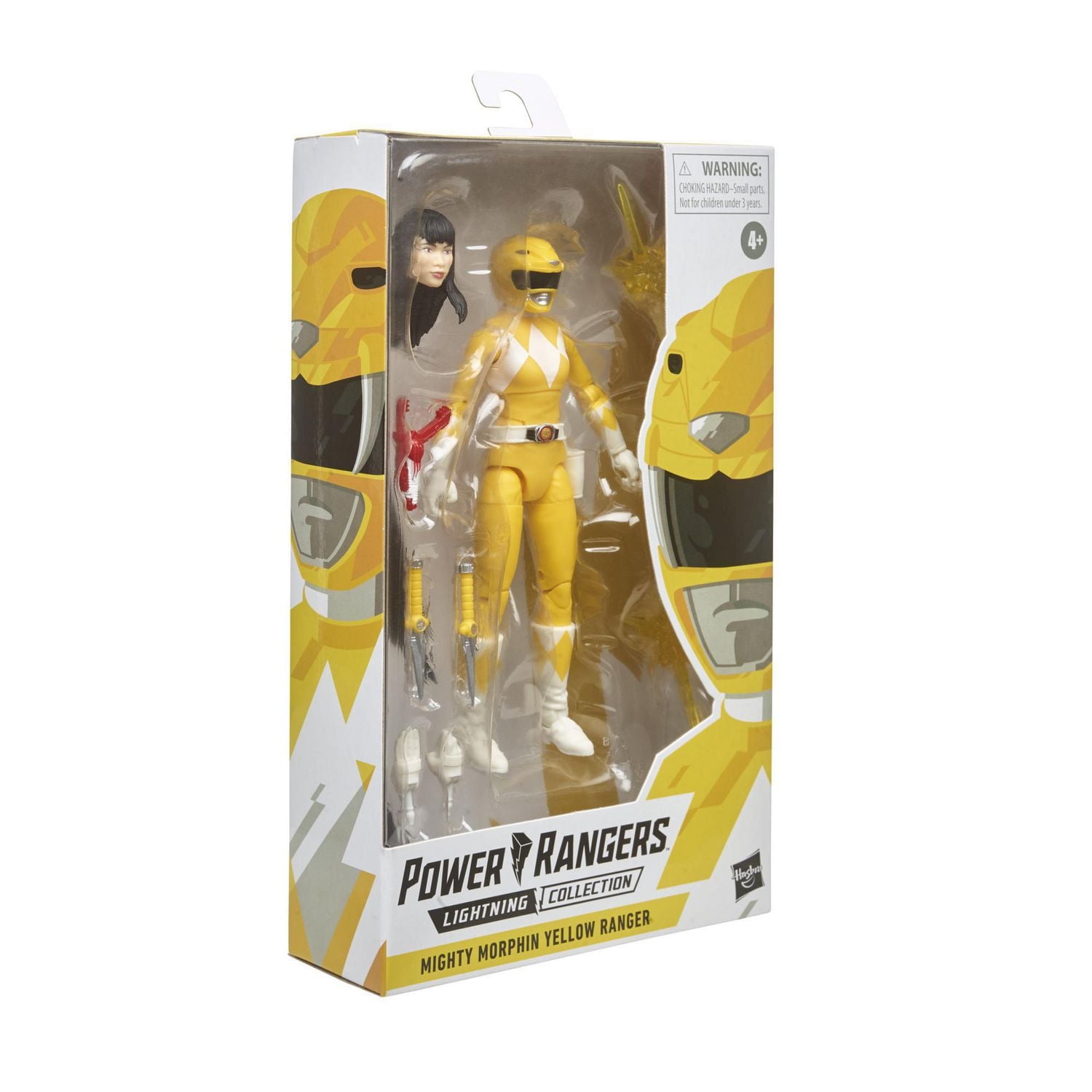 Power Rangers Lightning Collection 6-Inch Mighty Morphin Yellow Ranger Collectible Action Figure