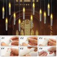 thumbnail image 3 of 12PCS Floating Candle with Wand Remote Magical Floating Candle Flameless Hanging Candles for Christmas Decor B, 3 of 5