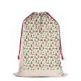 thumbnail image 3 of Christmas Bags Drawstring,Green and Red Christmas Pattern Large Xmas Christmas Gift Bags,Reusable for Xmas and New Year Party Favors and Supplies,27.6" X 19.7", 3 of 6