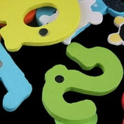 Yirtree Magnetic Letters ABC Alphabet Magnets Colorful Fridge Magnet Uppercase Refrigerator for Kids Educational Preschool Learning Set Spelling Games for Toddlers 3 4 5 Years Old