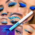 thumbnail image 1 of Delineador líquido neón en tonos pasteles con luz ultravioleta para maquillaje de ojos de larga duración, 1 of 8