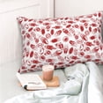 thumbnail image 5 of Kdxio Cotton Pillow Cases 20"x30" Pillowcases,Soft and Breathable Bedroom Pillow Cases-Red Football, 5 of 8