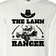thumbnail image 4 of Inktastic Father's Day the Lawn Ranger with Mower Long Sleeve T-Shirt, 4 of 5