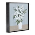 thumbnail image 2 of Stupell Industries Traditional Cerulean & White Blooms Black Framed Giclee Art, 12 x 12, by Marilyn Dunlap, 2 of 8