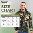 thumbnail image 6 of TrailCrest Adult Mens Chambliss Full Zip Camo Hoodie Sweatshirt Jacket, Large, 6 of 7