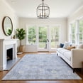 thumbnail image 7 of Addison Rugs Mayfield Premium Machine Washable Transitional Geometric Blue Rectangle Rug, 9' x 12', 7 of 7