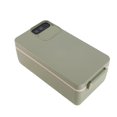 thumbnail image 1 of Cordless Electric Lunch Box, 1L Capacity Quick Heated Lunch Boxes, USB Rechargeable Cordless Heated Lunch Box Portable Food Warmer Self Heating Box for Outdoor, Stainless Steel, 1 of 7