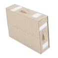 thumbnail image 1 of Organizador de ropa de cama, juego de sábanas, organizador plegable, contenedor de almacenamiento para organización del hogar, 14,96 pulgadas x 4,53 Beige, 1 of 8