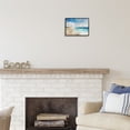thumbnail image 3 of Stupell Industries Abstract Beach Shore Scene Nature Painting Black Framed Art Print Wall Art, 14 x 11, 3 of 9