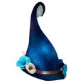 thumbnail image 2 of Sombreros de bruja negra para adultos y niños 1 piezas cinta Wdftyju de Mascarada disfraz de mago Top puntiagudo Cosplay accesorios de Halloween decoración de fiesta, 2 of 9