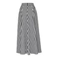 thumbnail image 6 of Ashirexll Maxi Skirt with Pockets, Skirts for Women Midi Length, Fashion Summer Loose Casual High Waist Plaid Print Long Skirt Black XXL, 6 of 7