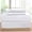 Classic White, variant on Elegant Comfort 4-Piece Microfiber Sheet Set, Deep Pocket, Wrinkle Resistant & Fade Resistant, Full, Slate Gray