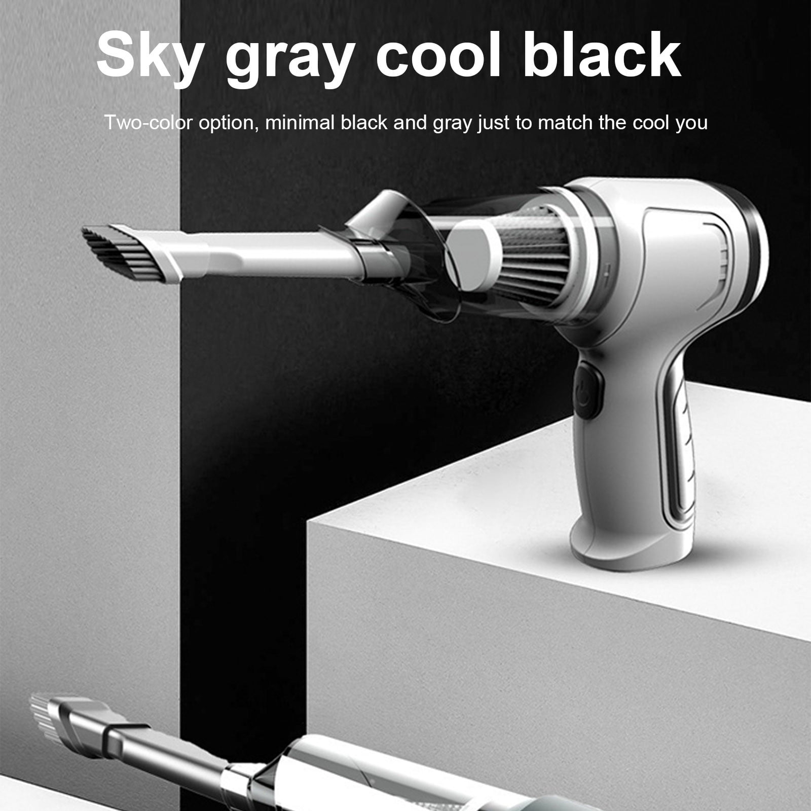 Limited Time Deal karymi Car Vacuum Cleaner Handheld Vacuum Portable Blower Car Vacuum Cleaner Rechargeable Car Accessories Weekly flyer Big Savings Gifts for Women