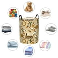 thumbnail image 6 of Goofa Wild West Cowboy Printed Circular Hamper,Laundry Basket with Handles,Storage Baskets Foldable,Large Capacity Laundry Hamper-Medium, 6 of 8