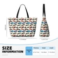 thumbnail image 4 of Easygdp Train Bolsa de Viaje de Playa de Gran Capacidad, Bolsa Tote Perfecta para la Playa, Escapadas de Fin de Semana y Viajes, 4 of 7