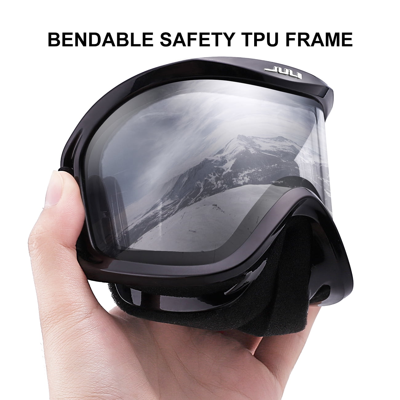 JULI Ski Goggles,Snow Snowboard Goggles for Men Women Snowmobile Skiing Skating BBS