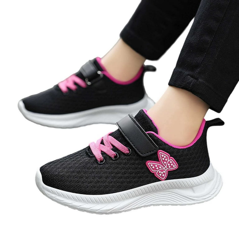 lnmuld Casual Sneakers Girls Sneakers Lightweight Breathable Mesh