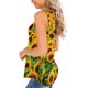 thumbnail image 4 of Camiseta sin mangas con cuello en V y estampado de moda para mujer Pompotops lopia997674, 4 of 7