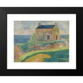 thumbnail image 2 of Paul Gauguin 24x19 Black Modern Framed Museum Art Print Titled - La Maison Du Pendu (circa 1889-90), 2 of 5