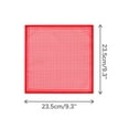 thumbnail image 2 of INSPIRE CHIC Men's Houndstooth Self Fold Pocket Square for Suit Formal, 2 of 4