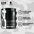 thumbnail image 4 of C4 Ultimate x WWP Pre Workout Powder, Mango Foxtrot, 20 Servings, 4 of 7