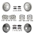 thumbnail image 1 of Transit Auto Front Rear Disc Brake Caliper Coated Rotors and Ceramic Pads Kit (10Pc) for Car 2012 Subaru Legacy 2.5L with Turbocharged with 292mm Diameter Rotor KCG-100850T, 1 of 11