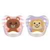 Dr. Brown's PreVent Pacifiers in Pink/Purple - 6-12 Months