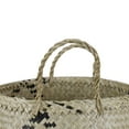 thumbnail image 5 of Northlight Foldable Seagrass Belly Basket with Handles - 17", 5 of 5