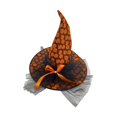 thumbnail image 1 of Sombrero De Bruja De Halloween, Accesorio Para La Cabeza Con Lazo Para Fotos, Color Naranja, 1 of 8