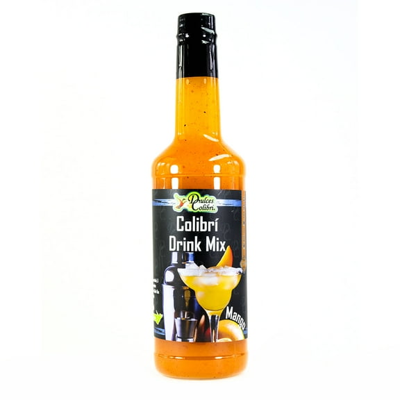 Dulces Colibri - Colibri Drink Mix | Mango | Premium | Authentic Bold Mexican Flavors |750ml Bottle | Mix & Match Eligible