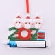 thumbnail image 2 of Árbol De Navidad De Resina Diy, Nombre Escrito A Mano, Decoración De Árbol De Bendición, Decoración De Árbol De Navidad, Cubierta Facial, Colgante De Muñeco De Nieve Noticed HA044549-05, 2 of 6