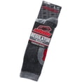thumbnail image 2 of Castle X Regulator Mens Winter Socks Gray/Red LG, 2 of 2