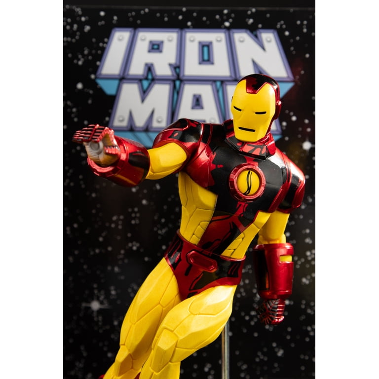McFarlane Toys, Action Figure, Iron Man #256, Scene & Comic