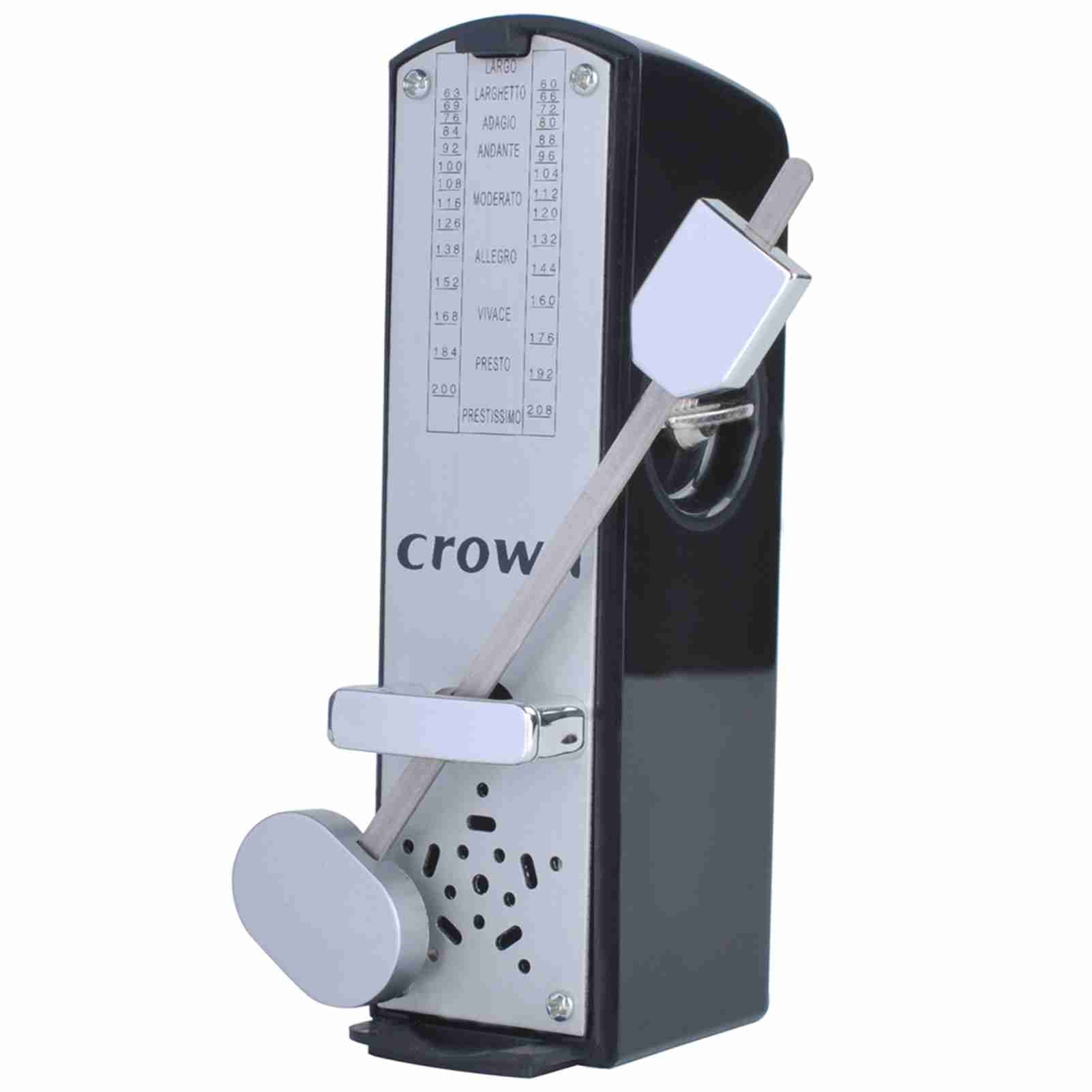 Mechanical Metronome Mini Mechanical Metronome, Portable Pocket Size with Wind Up Mechanism for Piano Guitar Violin Ukulele Chinese Zither Music Instrument